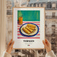 Tamales – Art, Mexican Food Still Life, styled in a charming Paris street view