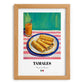 Tamales – Art, Mexican Food Still Life, set in oak frame