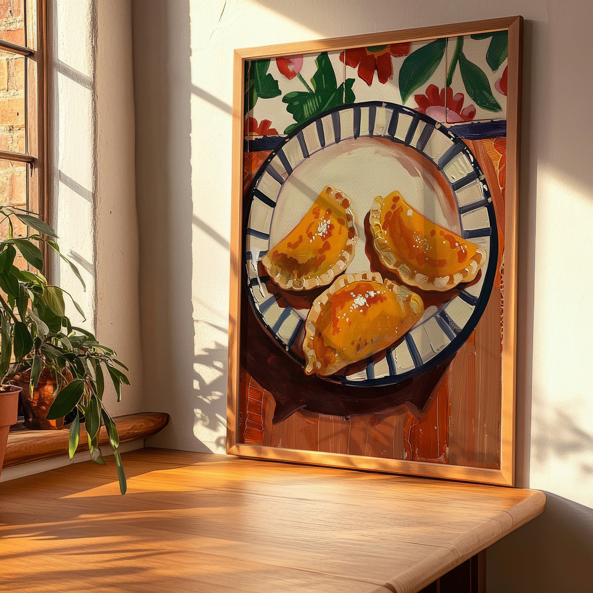 Pierogi – Art, Polish Pastry Poster, clean layout with no caption