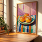 Pączki – Oil Painting, Polish Pastry Poster, clean layout with no caption