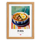 Żurek – Colorful Oil Painting, Polish Food Art, set in oak frame