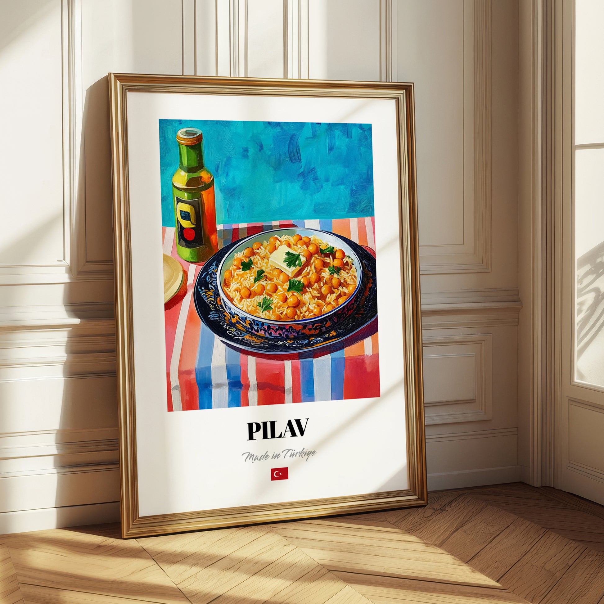Pilav – Art, Turkish Food Wall Illustration