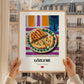 Gözleme – Oil Painting, Turkish Pastry Still Life, styled in a charming Paris street view