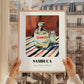 Sambuca – on Striped Tablecloth, Italian Spirit Wall Decor, styled in a charming Paris street view