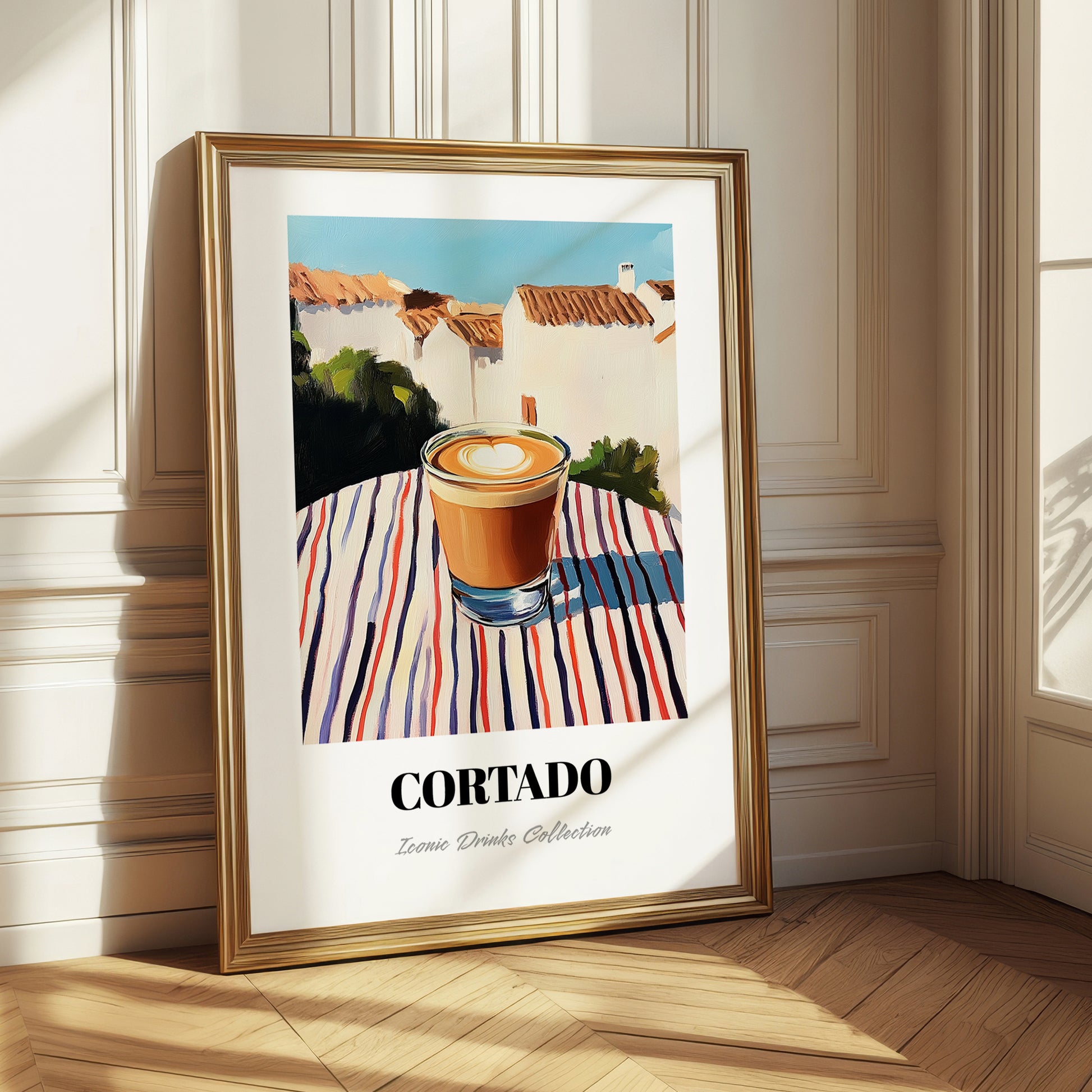 Cortado – Spanish Street Café Scene, Spanish Coffee Art