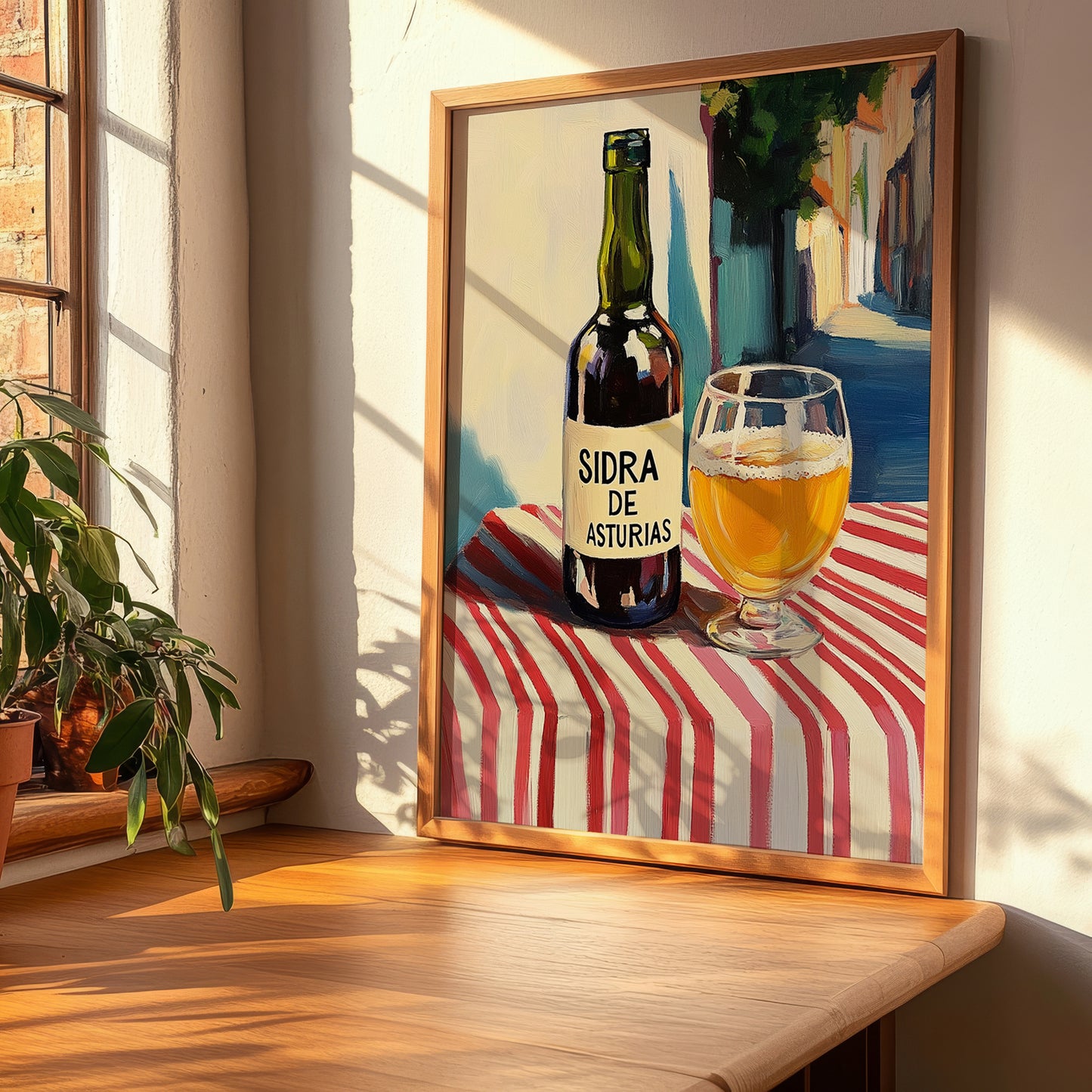 Sidra De Asturias – Spanish Urban Café Scene, Spanish Beverage, clean layout with no caption