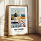 Alvarinho – Portuguese Seaside Scene, Portuguese Wine Illustration