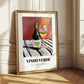 Vinho Verde – on Striped Tablecloth, Portuguese Wine Poster