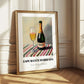 Espumante Bairrada – on Striped Tablecloth, Portuguese Sparkling Wine Painting