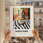 White Port – Portuguese Urban Café Scene, Portuguese Dessert Wine Wall Decor, styled in a charming Paris street view