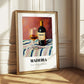 Madeira – on Striped Tablecloth, Portuguese Dessert Wine Print