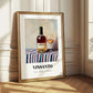 Vinsanto – on Striped Tablecloth, Greek Wine Painting