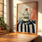 Ouzo – on Striped Tablecloth, Greek Spirit Wall Art, clean layout with no caption
