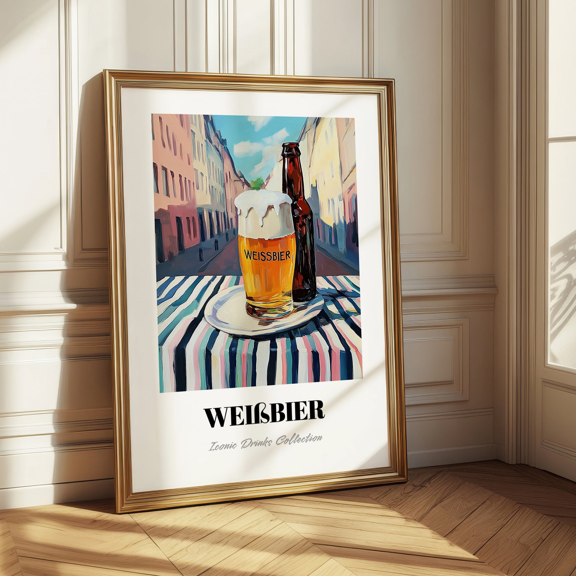 Weißbier – German Urban Café Scene, German Beer Art