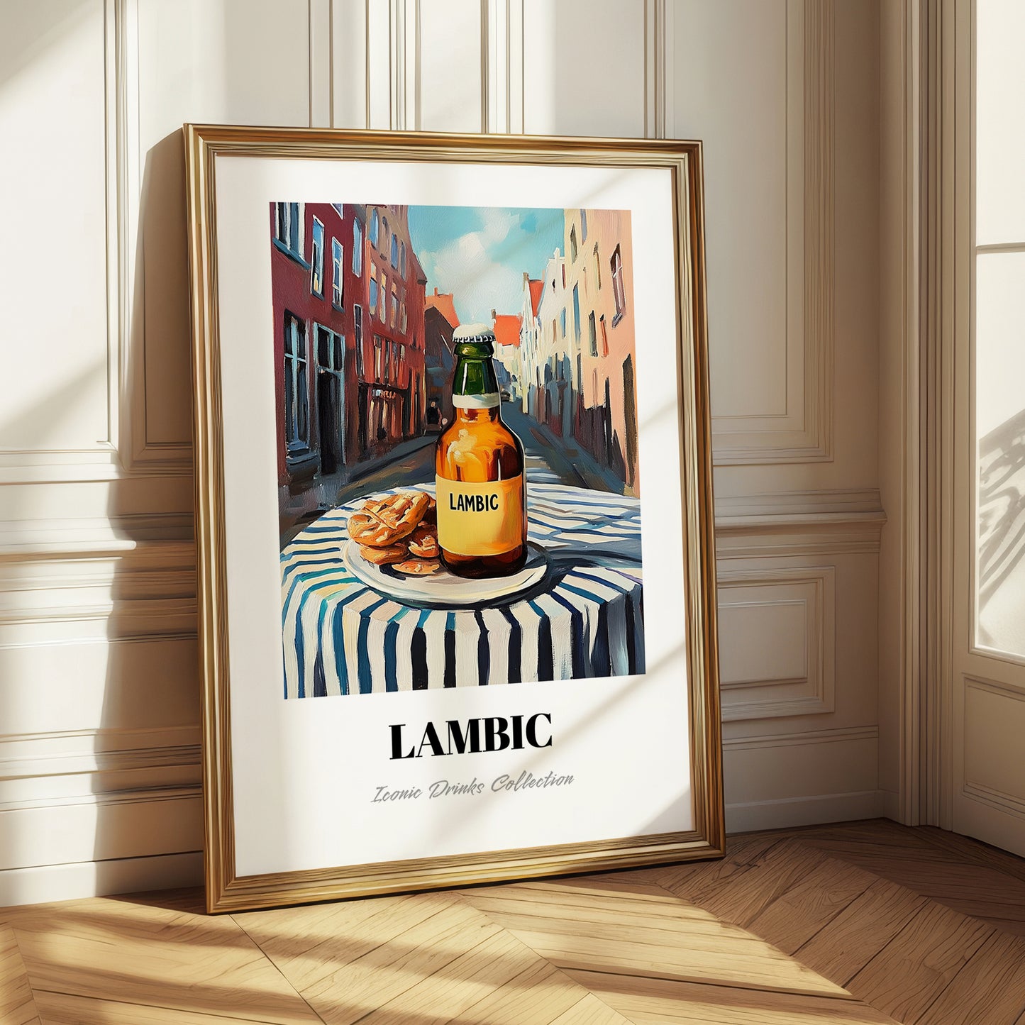 Lambic – Belgian Urban Café Scene, Belgian Coffee Print