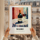 Malbec – Argentinian Street Café Scene, Argentinian Beverage Still Life, styled in a charming Paris street view