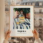 Tequila – Mexican Outdoor Café Scene, Mexican Spirit Poster, styled in a charming Paris street view