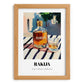 Rakija – Serbian Café on the Corner, Serbian Spirit Painting, set in oak frame