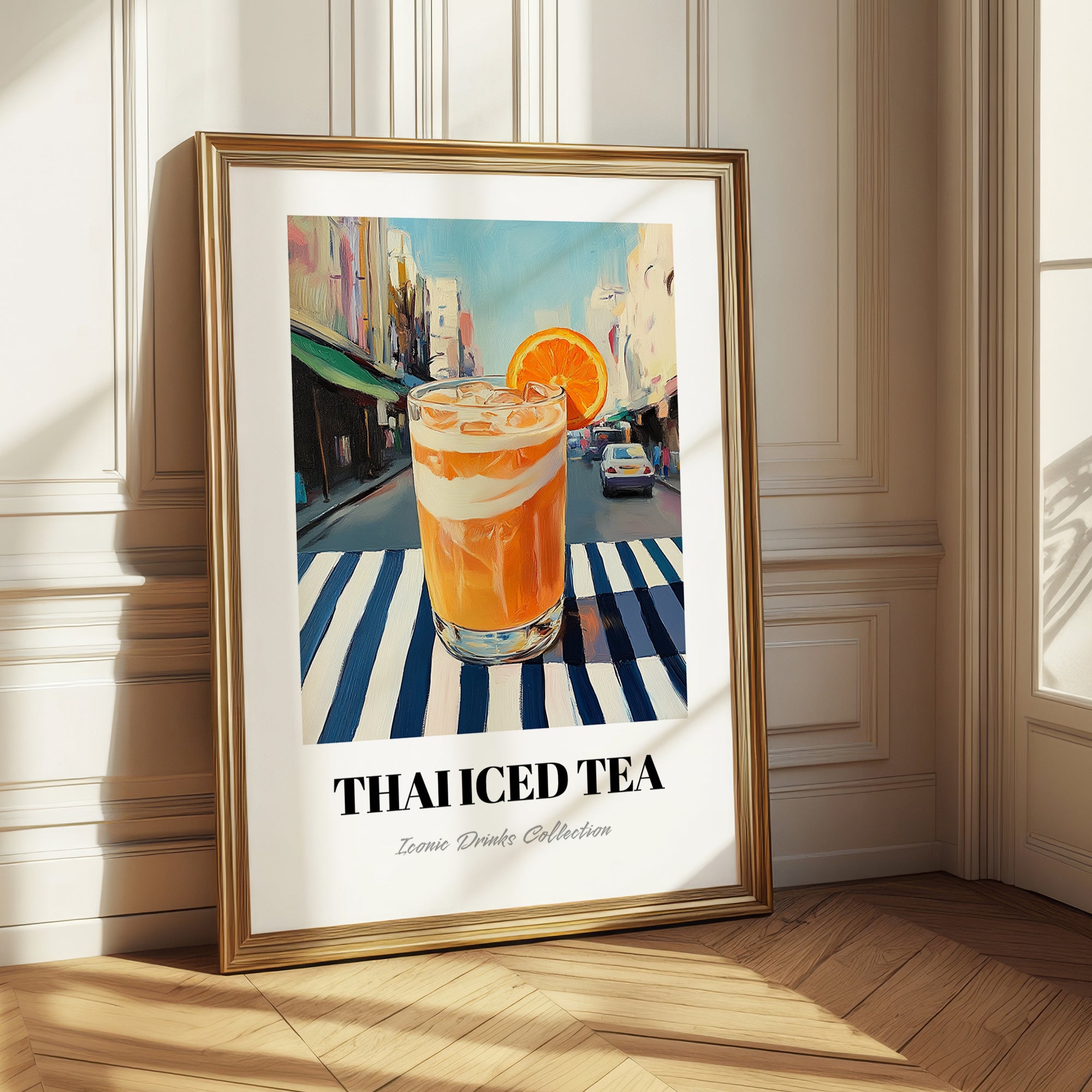 Thai Iced Tea – Thai Café on the Corner, Thai Wine Still Life