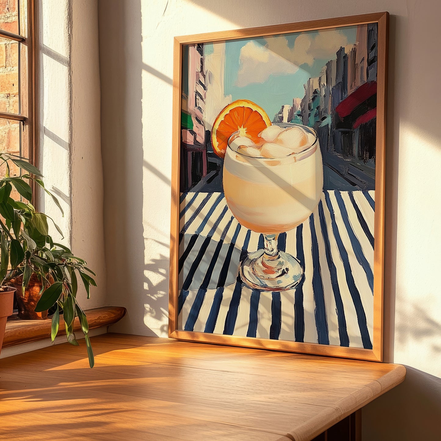 Tuba – Philippine Café on the Corner, Philippine Beverage Print, clean layout with no caption