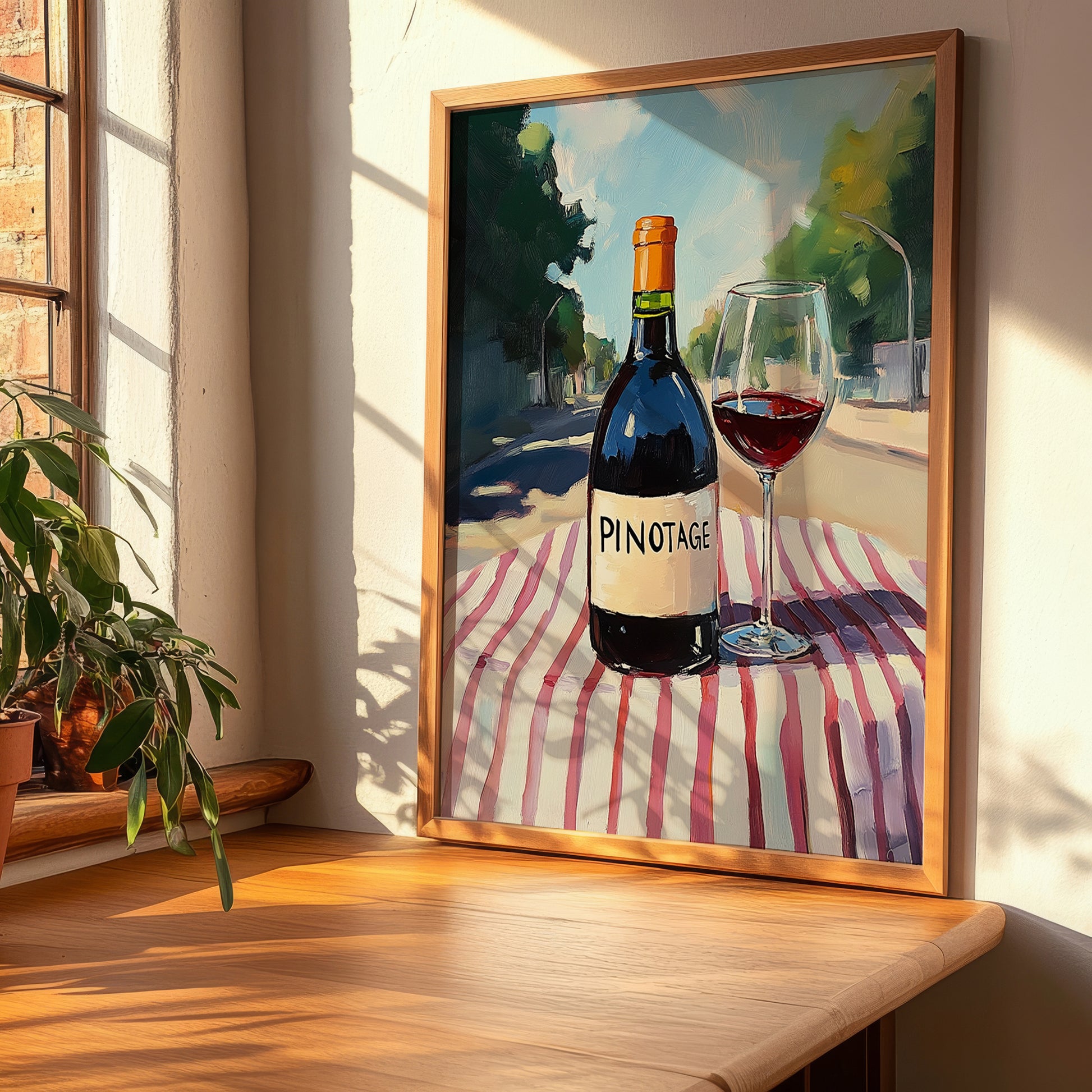 Pinotage – South African Café on the Corner, South African Tea Wall Decor, clean layout with no caption