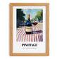 Pinotage – South African Café on the Corner, South African Tea Wall Decor, set in oak frame