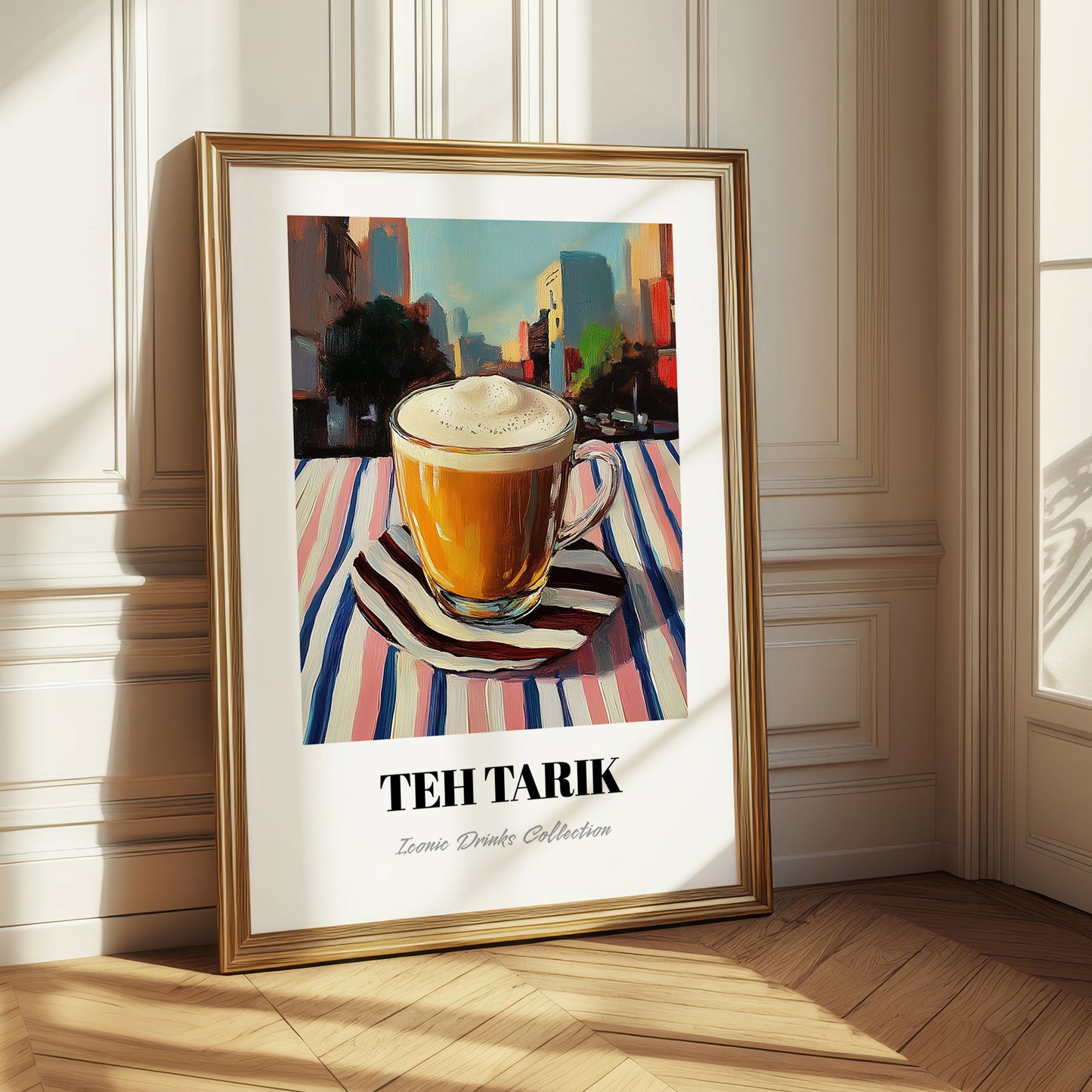 Teh Tarik – Malaysian Street Café Scene, Malaysian Tea Wall Decor