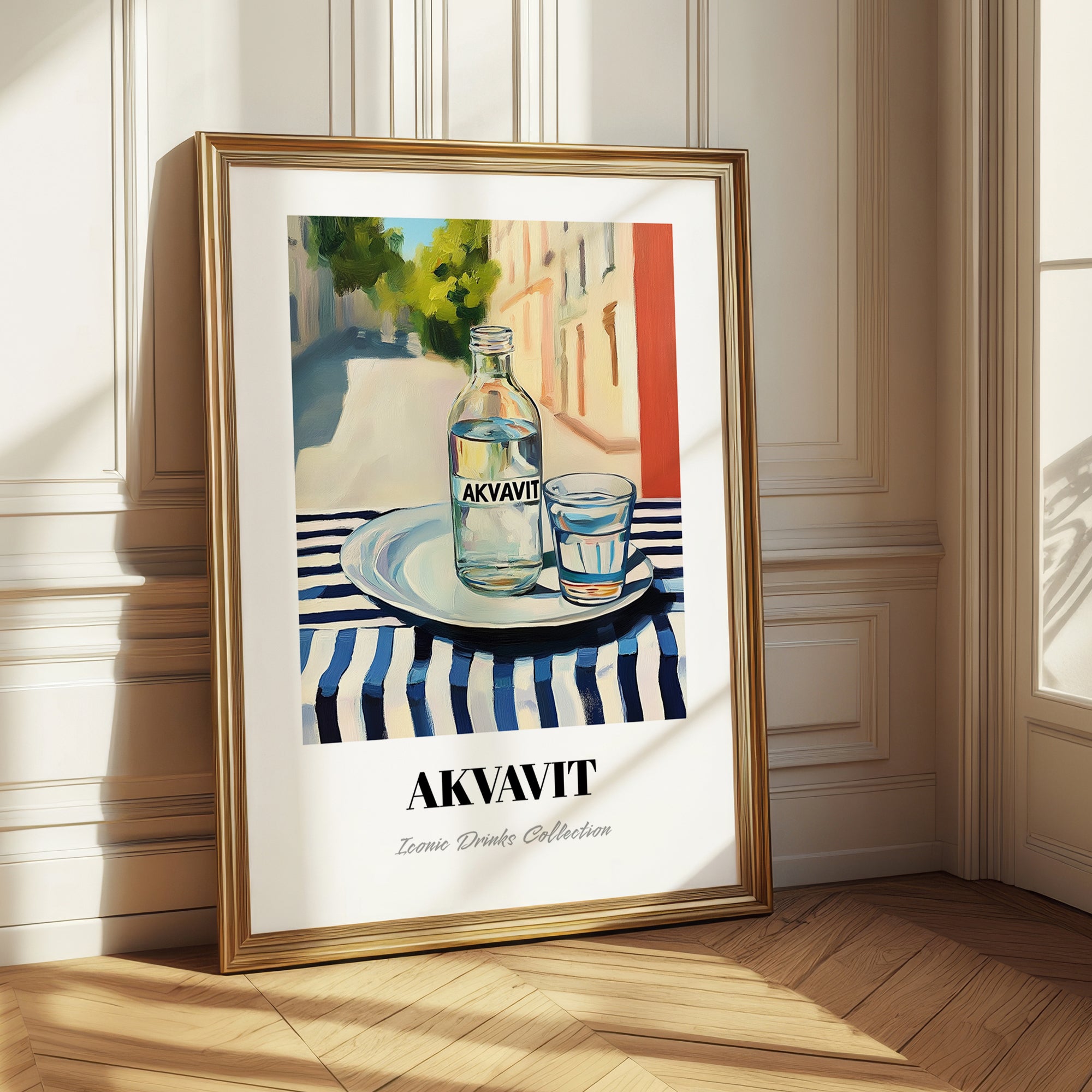 Akvavit – Danish Café on the Corner, Danish Spirit Still Life