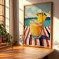 Goombay Smash – Bahamian Coastal Café Moment, Bahamian Cocktail Print, clean layout with no caption