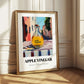 Apple Vinegar – Italian Urban Café Scene, Kitchen Storage Painting