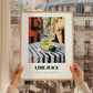 Lime Juice – Italian Street Café Scene, Pantry Still Life, styled in a charming Paris street view