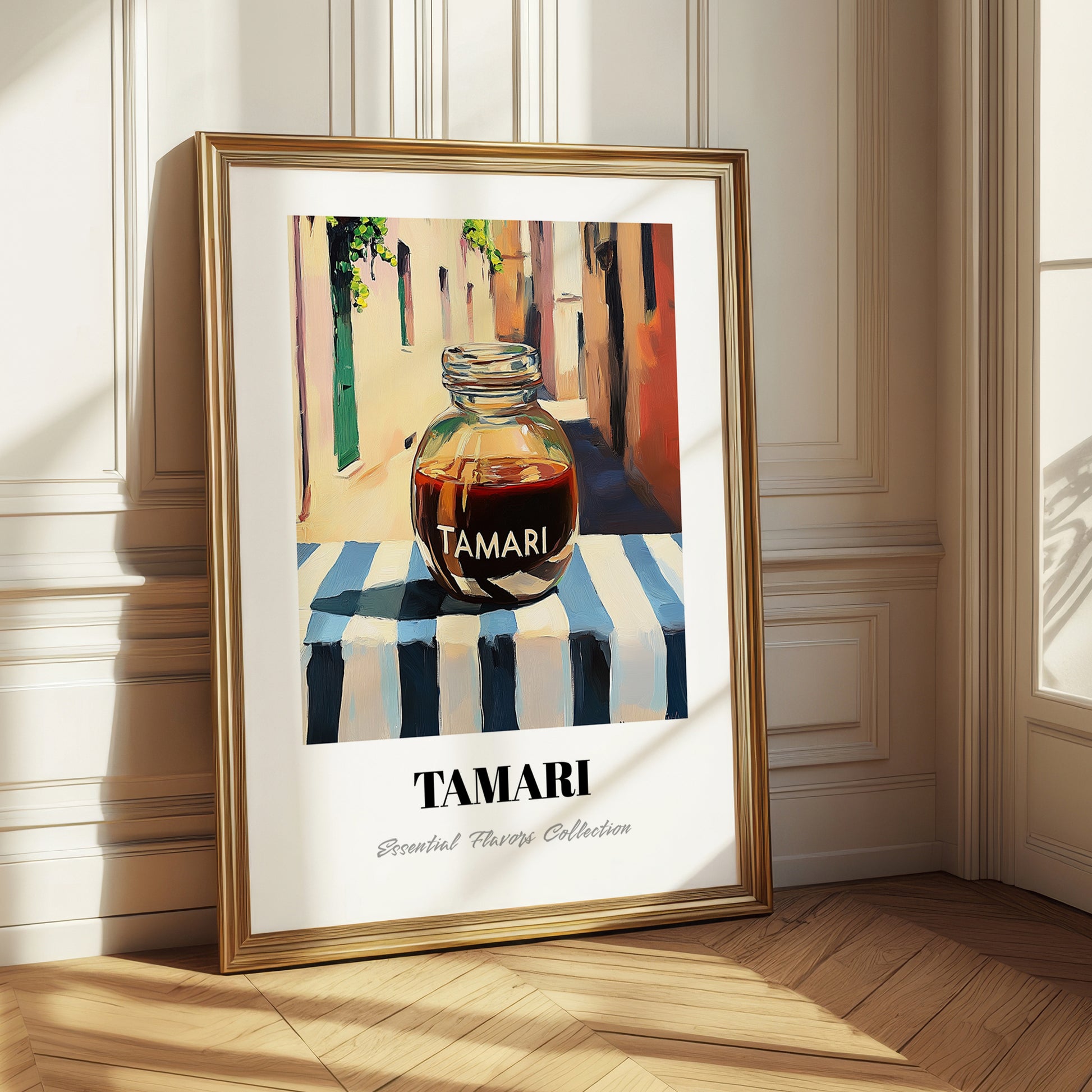 Tamari – Italian Café on the Corner, Dry Goods Illustration