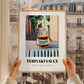 Teriyaki Sauce – Italian Urban Café Scene, Pantry Painting, styled in a charming Paris street view