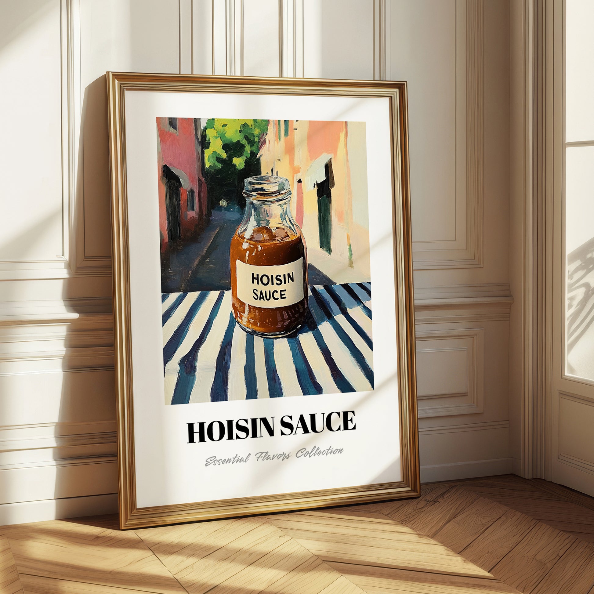 Hoisin Sauce – Italian Outdoor Café Scene, Larder Art