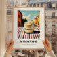 Mayonnaise – Italian Street Café Scene, Grocery Print, styled in a charming Paris street view