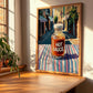 Hot Sauce – Italian Urban Café Scene, Bbq Print, clean layout with no caption