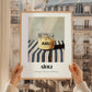 Aioli – on Striped Tablecloth, Kitchen Storage Painting, styled in a charming Paris street view