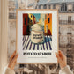 Potato Starch – Italian Street Café Scene, Sweetener Print, styled in a charming Paris street view