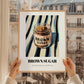 Brown Sugar – on Striped Tablecloth, Sweetener Painting, styled in a charming Paris street view