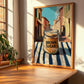 Brown Sugar – Italian Café on the Corner, Sweetener Wall Decor, clean layout with no caption