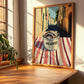 Anchovies – Italian Street Café Scene, Canned Food Print, clean layout with no caption