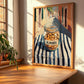 Almonds – Italian Café on the Corner, Nuts Wall Decor, clean layout with no caption