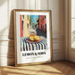Lemon & Soda – Italian Outdoor Café Scene, Lemonade Painting