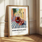 Pomegranate Juice – Italian Outdoor Café Scene, Lemonade Painting