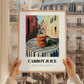 Carrot Juice – Italian Street Café Scene, Lemonade Painting, styled in a charming Paris street view