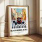Blackberry Juice – Italian Urban Café Scene, Lemonade Print