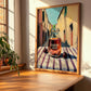 Cherry Juice – Italian Café on the Corner, Lemonade Poster, clean layout with no caption