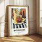 Banana Jam – Italian Outdoor Café Scene, Jam Still Life