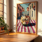 Pickled Garlic – Italian Urban Café Scene, Canned Vegetables Wall Decor, clean layout with no caption