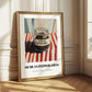 Sichuan Peppercorns – on Striped Tablecloth, Spices Wall Art